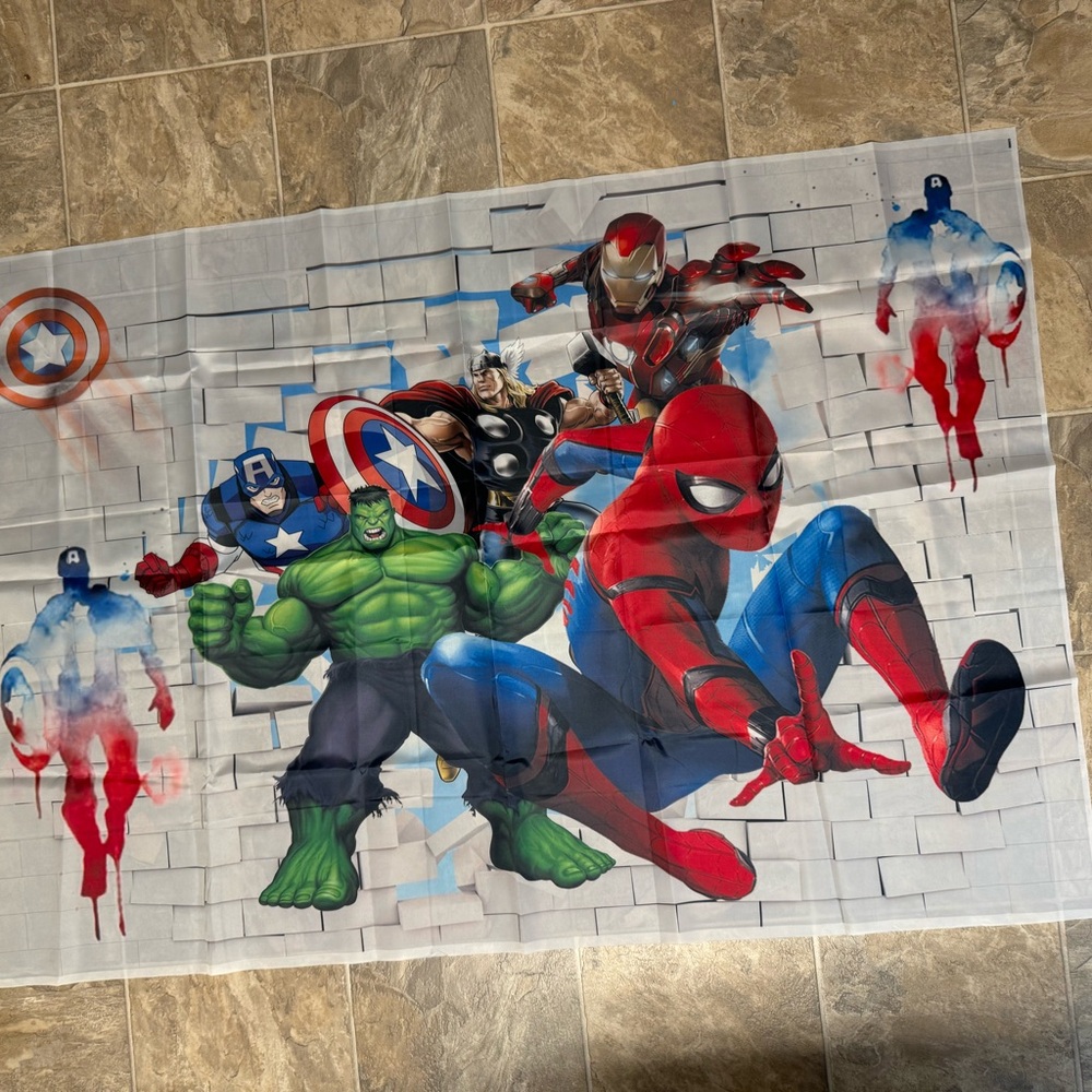 Marvel Superhero Birthday Decor